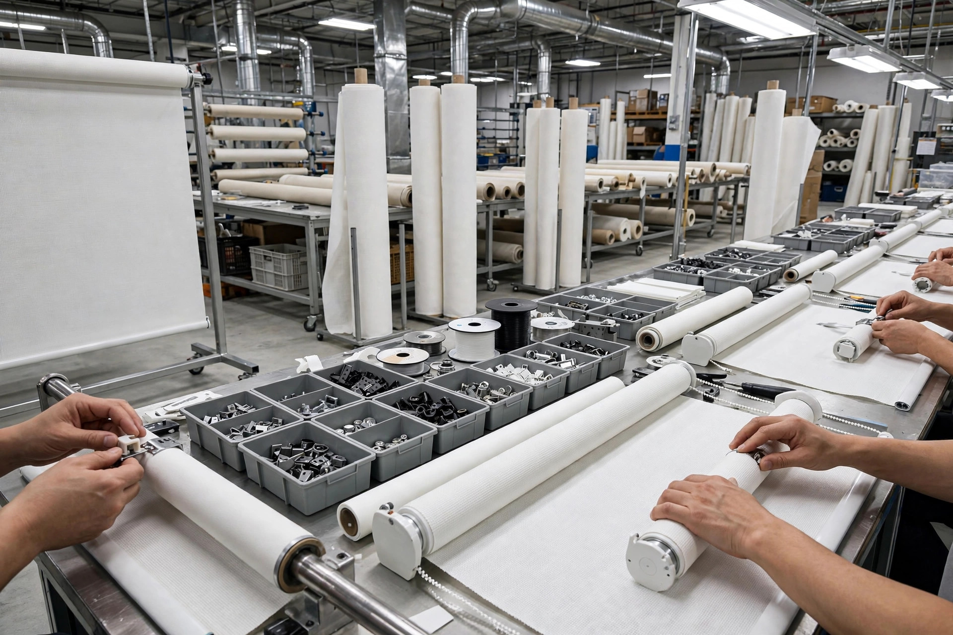 cellular shades factory production line wholesale supplier